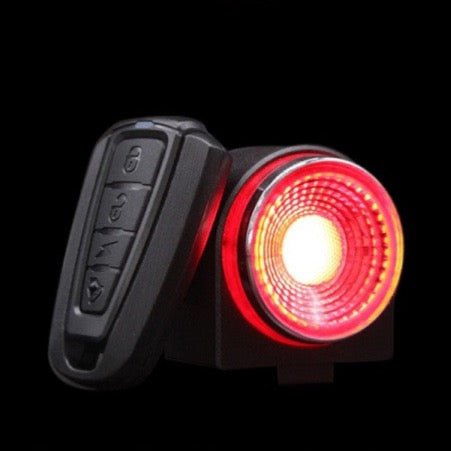 Bicycle Back Light w/Anti-theft Alarm Lock - TheRideEssentials